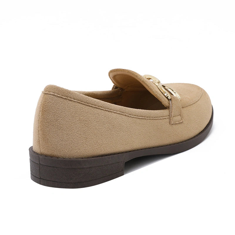 Mocassin à boucle semelle confortable