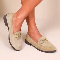 Mocassin à boucle semelle confortable