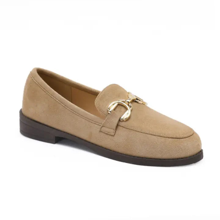 Mocassin à boucle semelle confortable