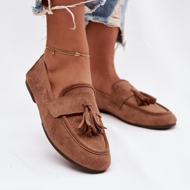 Mocassins en daim