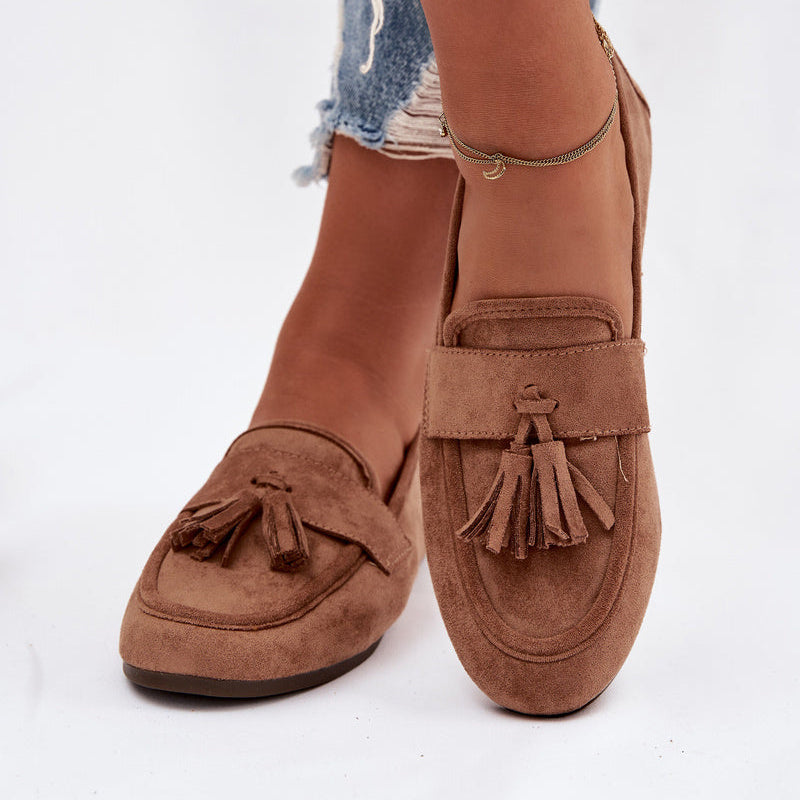Mocassins en daim