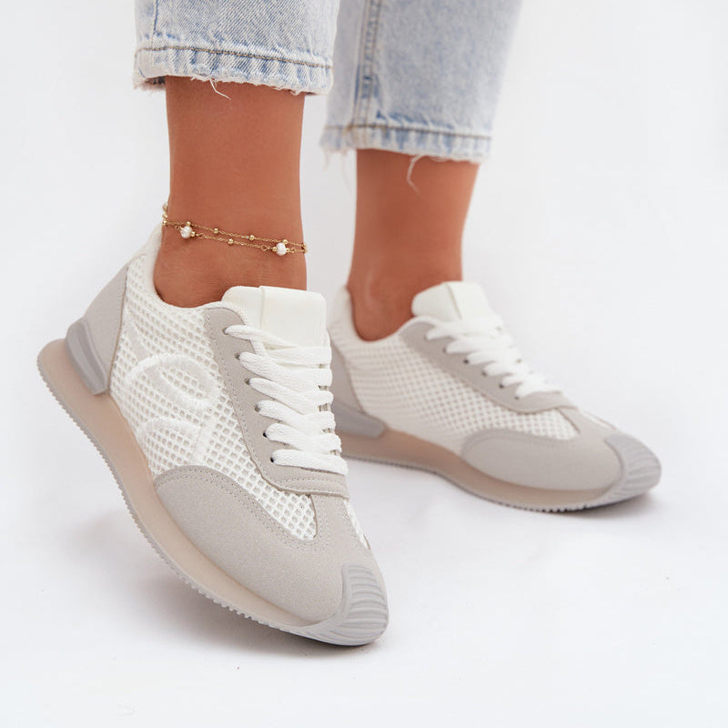 Basket en simili cuir