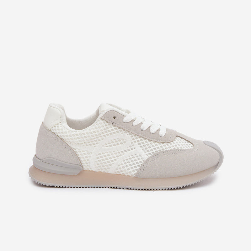 Basket en simili cuir