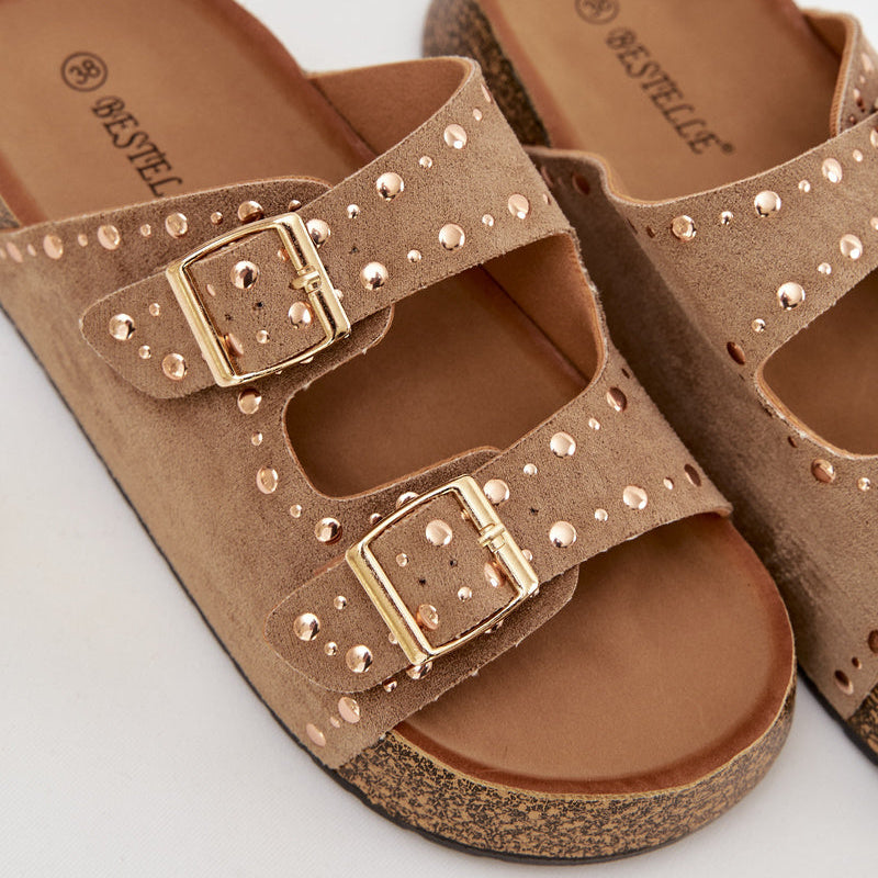 Sandales Tendance à Double Bride