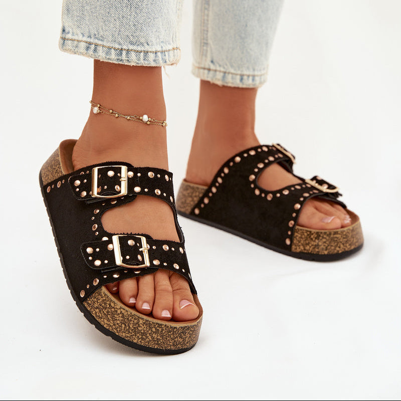 Sandales Tendance à Double Bride