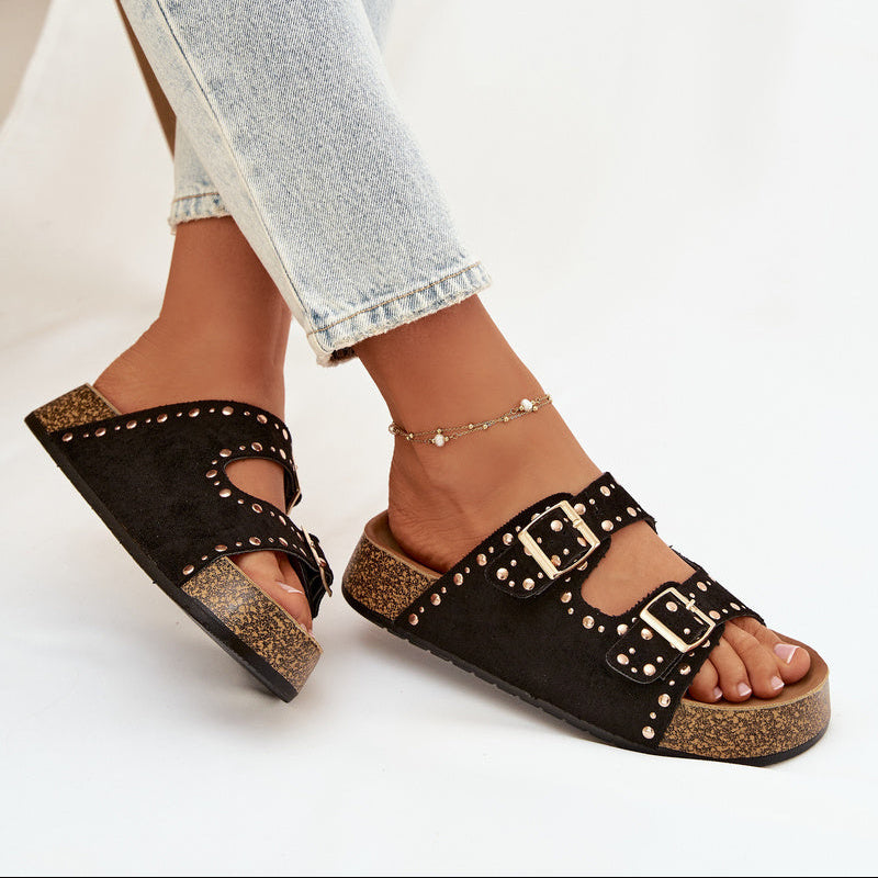 Sandales Tendance à Double Bride