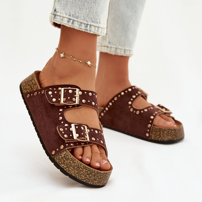 Sandales Tendance à Double Bride
