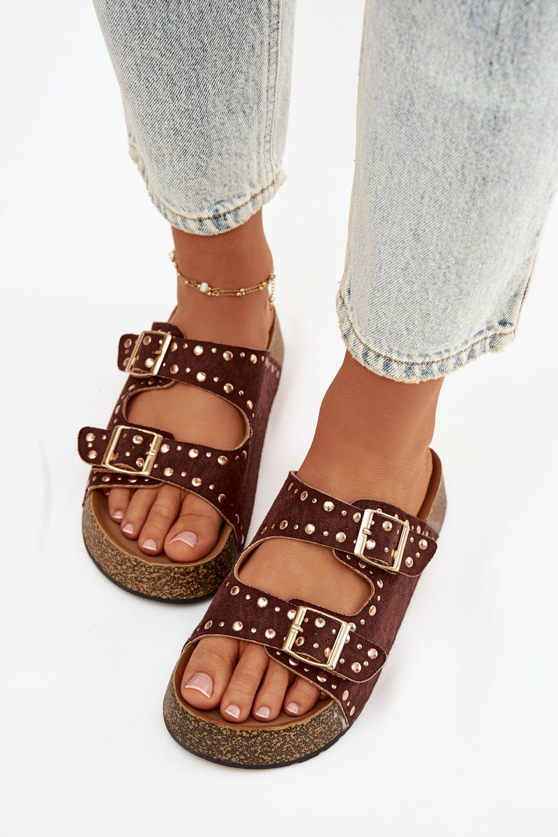 Sandales Tendance à Double Bride