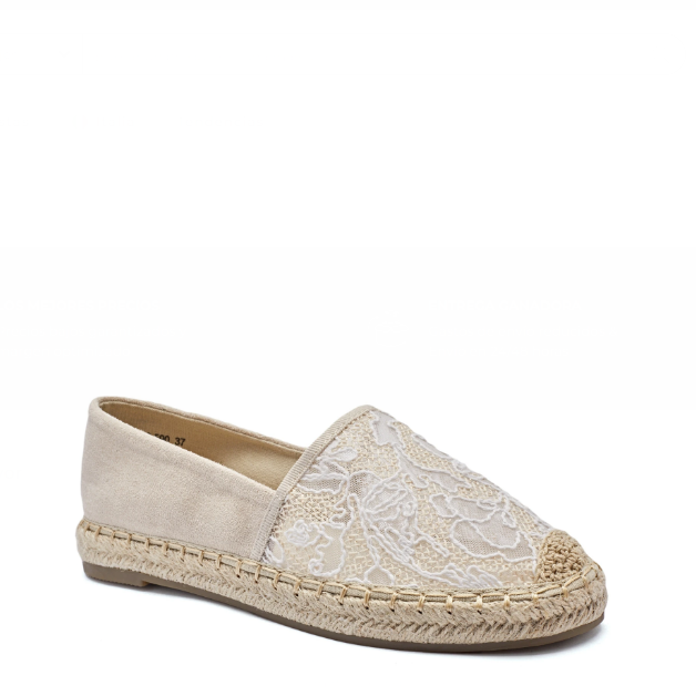 Espadrilles en dentelle