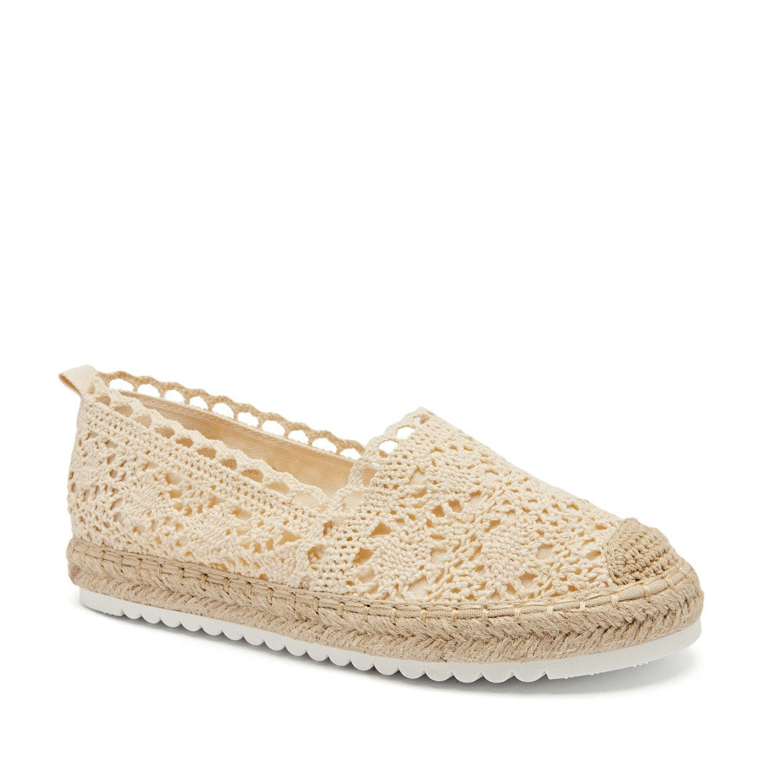 Espadrilles en dentelle