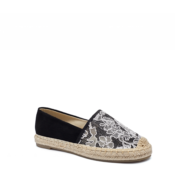 Espadrilles en dentelle