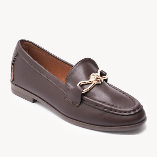 Mocassins Élégants à Mors Doré