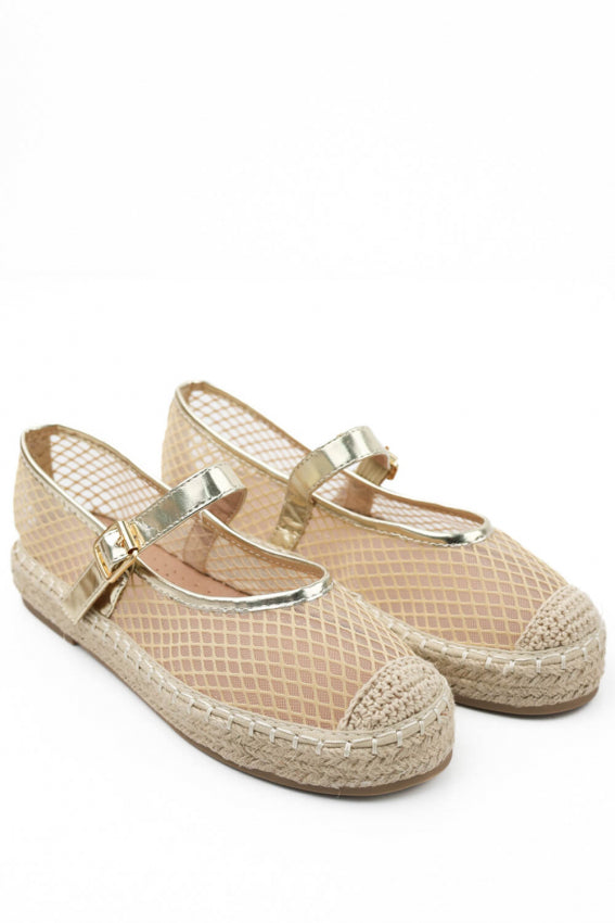 Espadrilles pour femmes avec un design perforé moderne