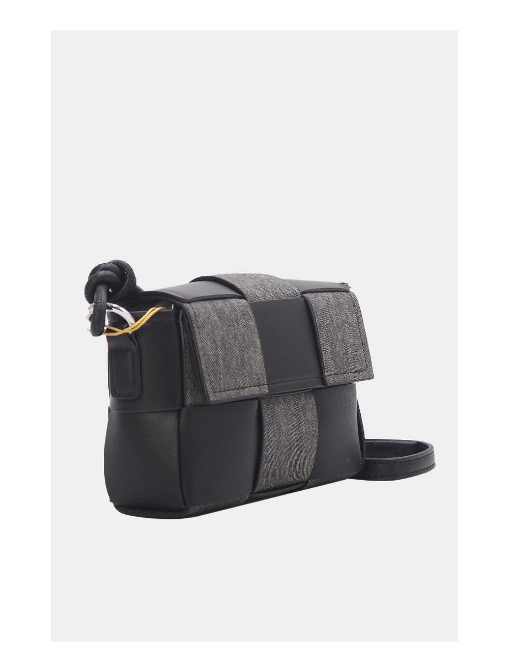 Pochette pour téléphone effet tissu tissé