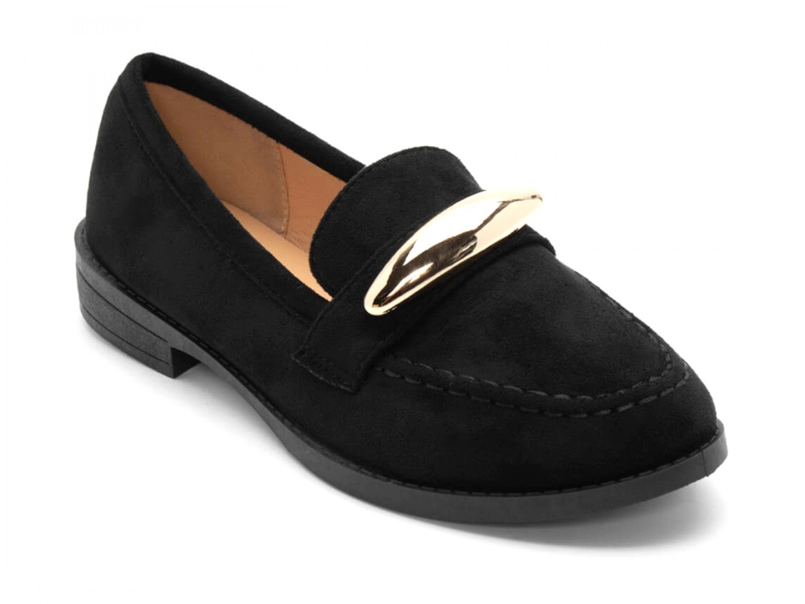 Mocassins avec accessoires doré