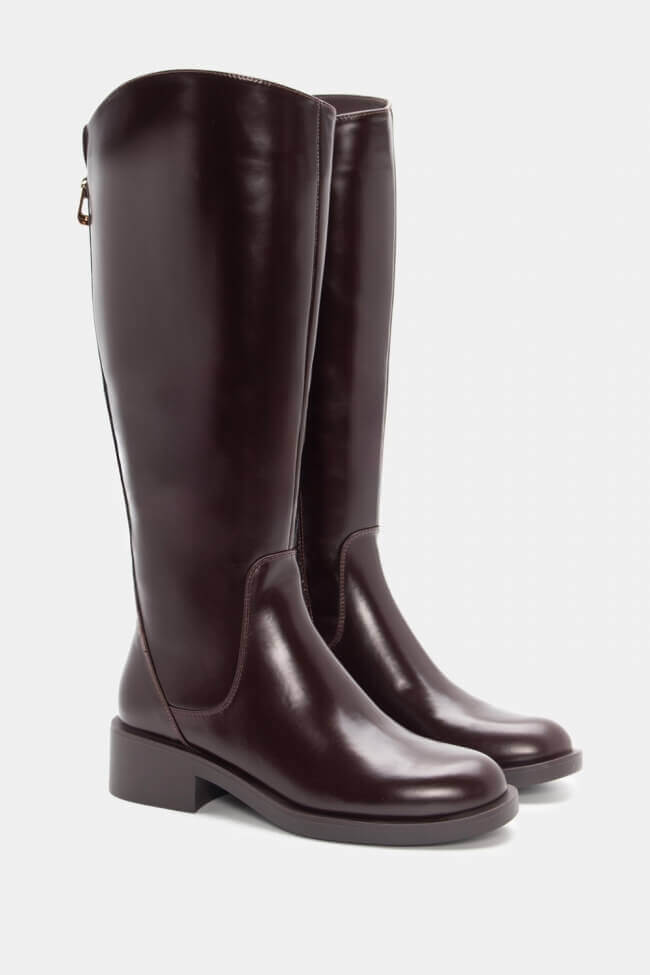 Bottes avec fermeture éclair