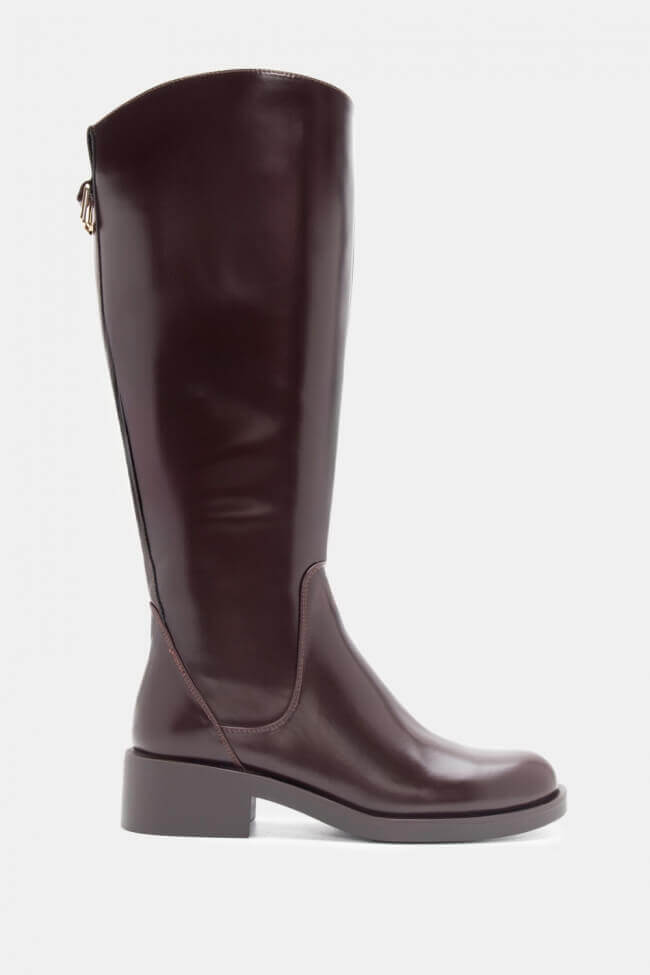 Bottes avec fermeture éclair