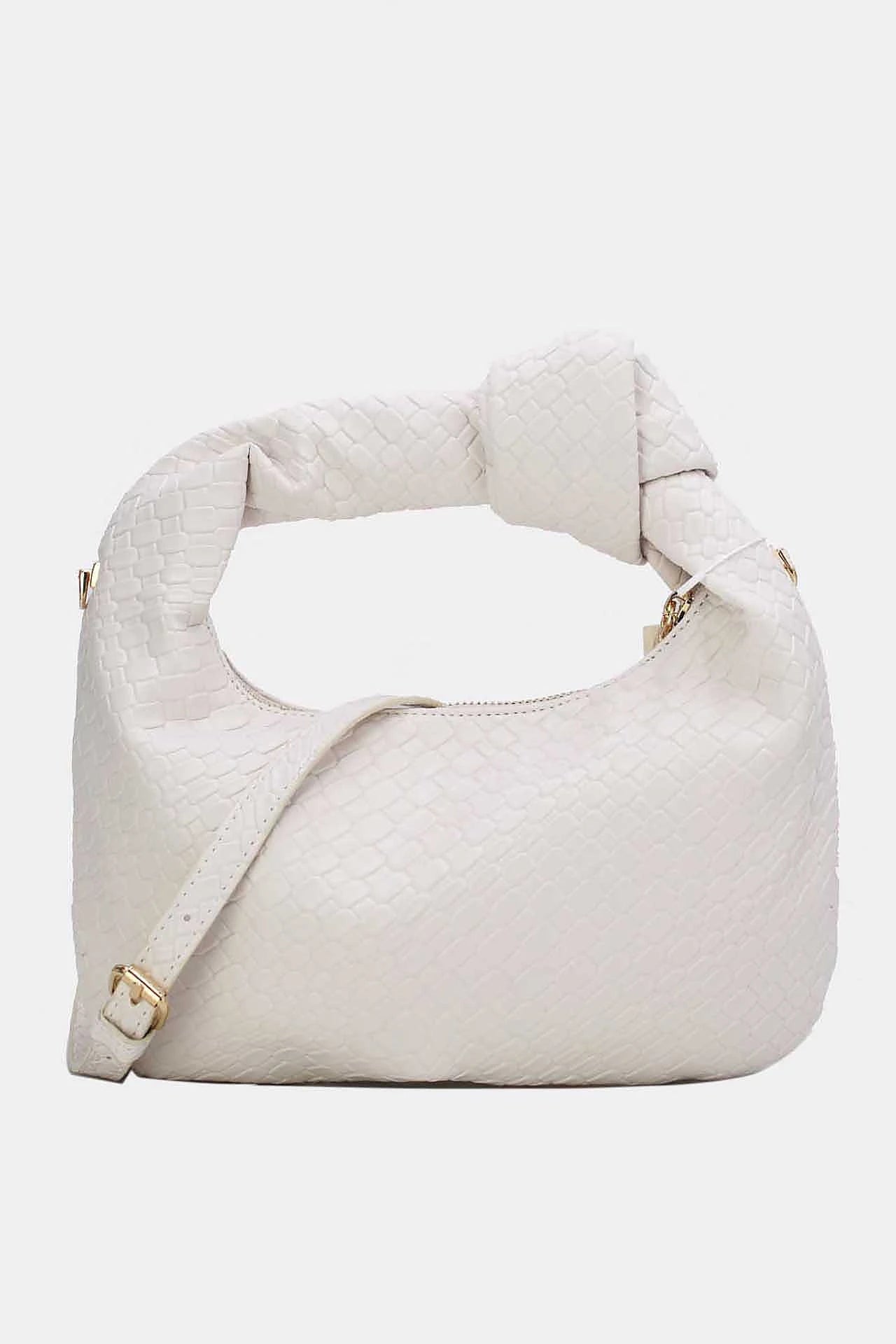 Sac à main de femme de style vintage bourguignon, simple