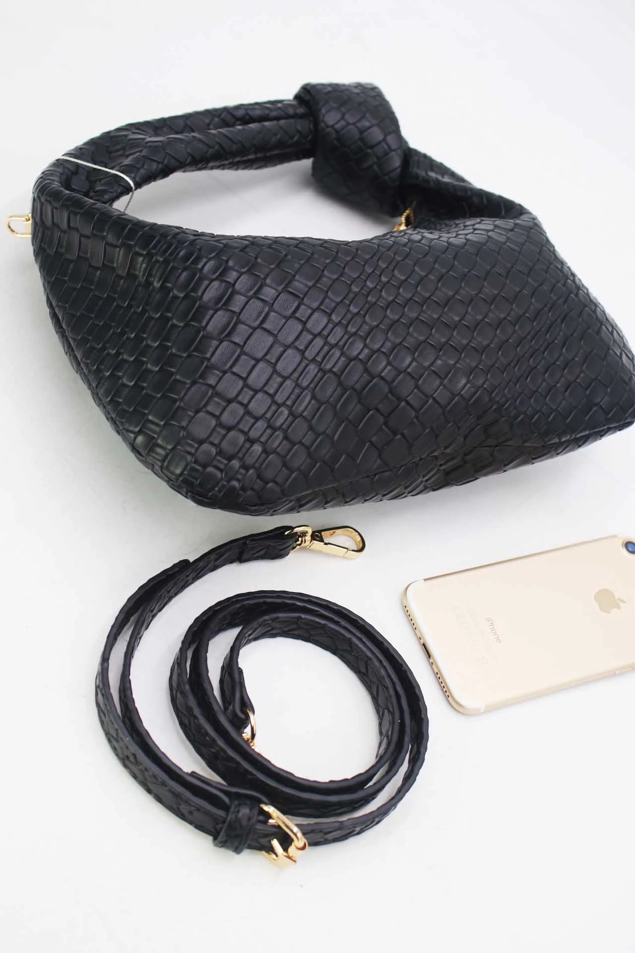 Sac à main de femme de style vintage bourguignon, simple