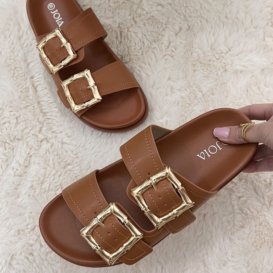 Sandales double bride