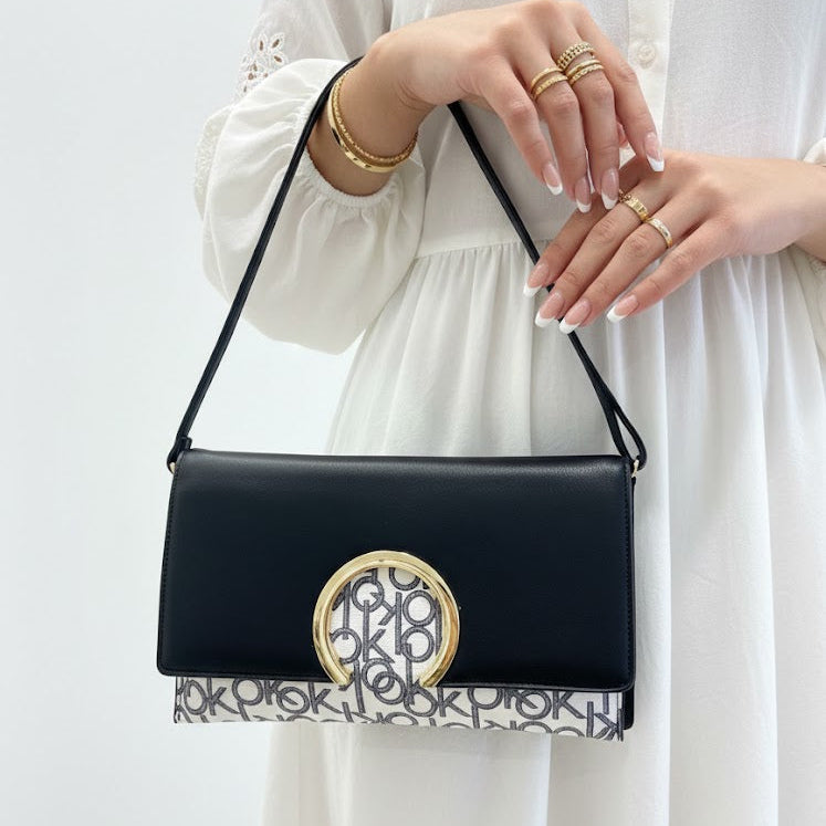 Pochette Élégance Bi-Matière