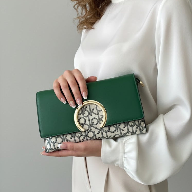 Pochette Élégance Bi-Matière