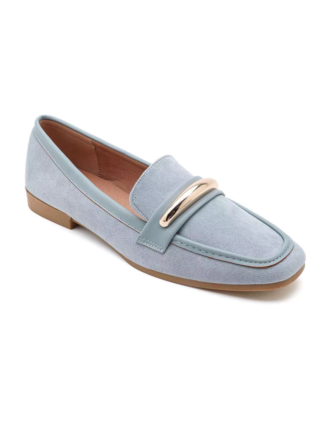 Mocassin en suède synthétique