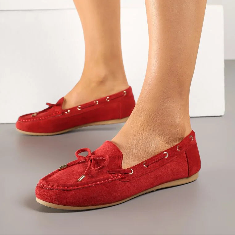 Mocassin en daim