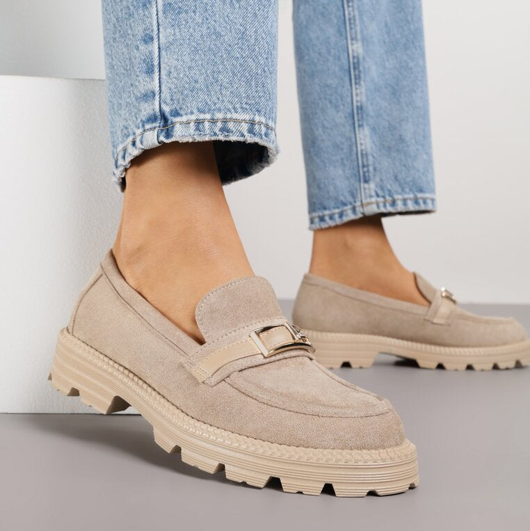Mocassins à boucle