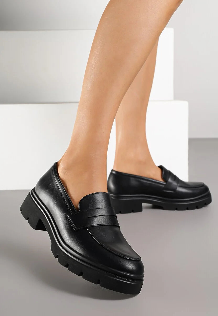 Mocassins à plateforme