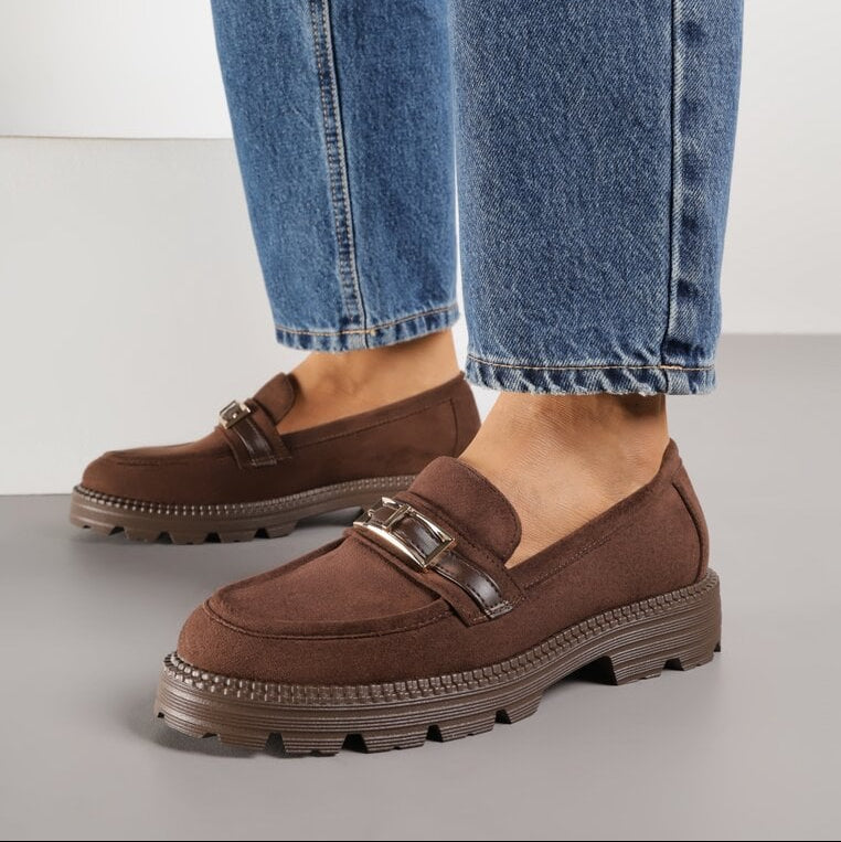 Mocassins à boucle