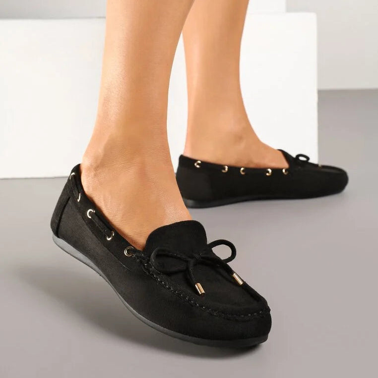 Mocassin en daim