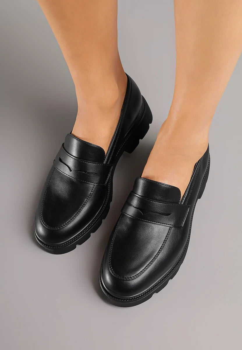 Mocassins à plateforme