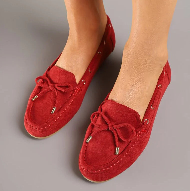 Mocassin en daim
