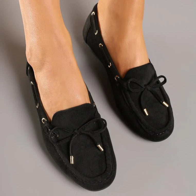 Mocassin en daim