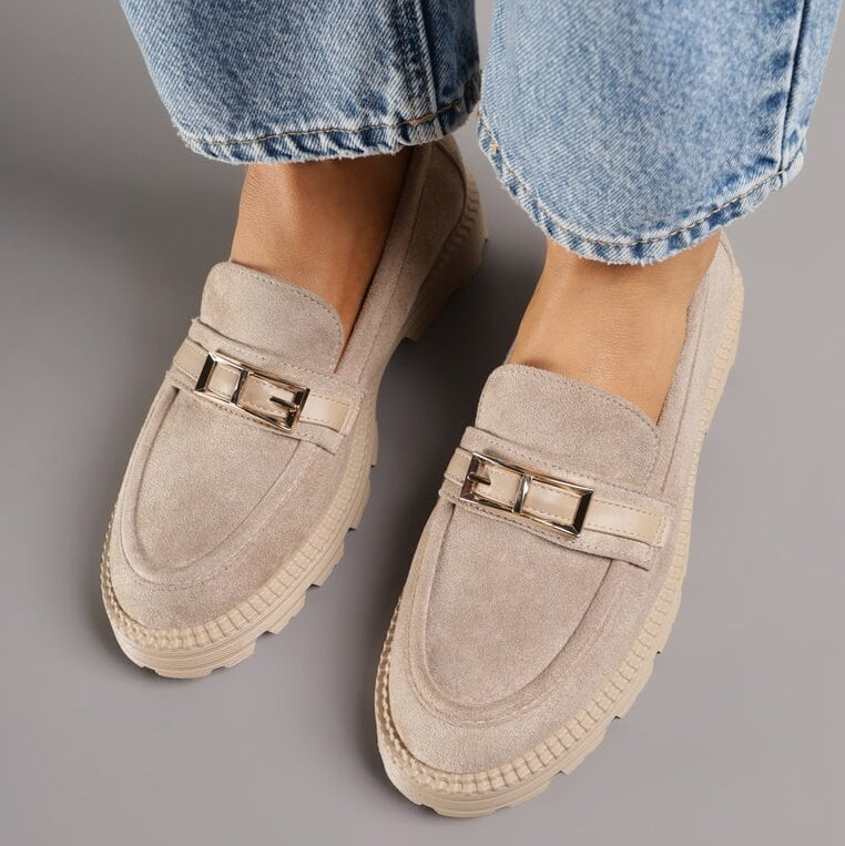 Mocassins à boucle
