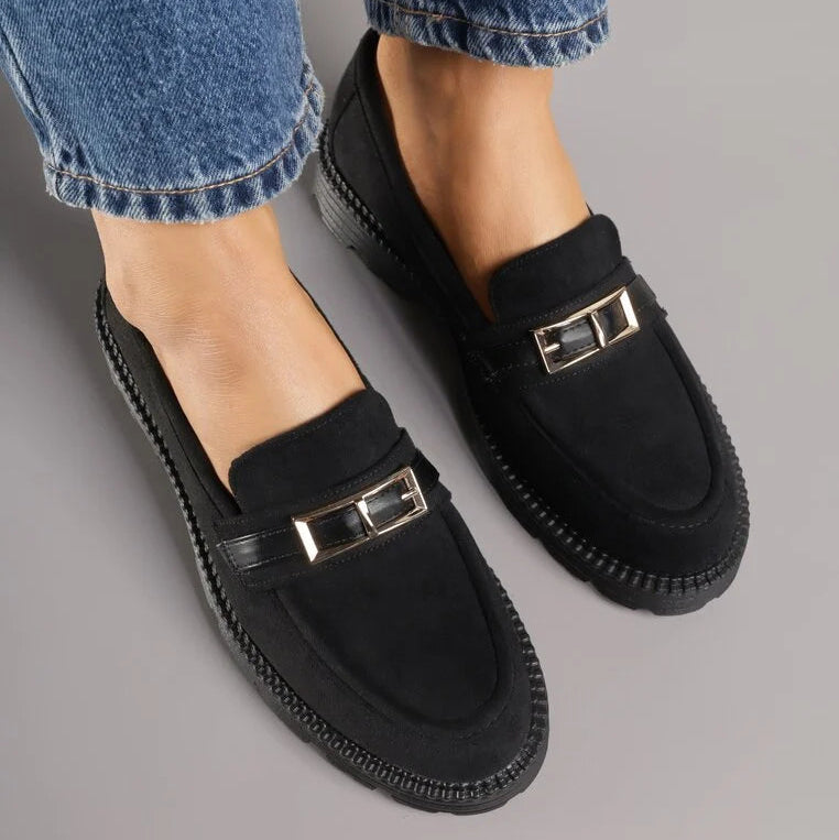 Mocassins à boucle