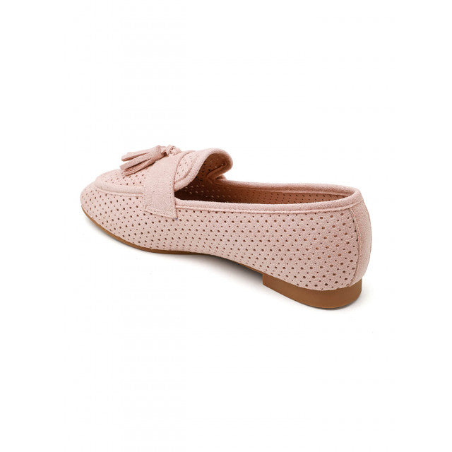 Mocassin plat classique en suédine