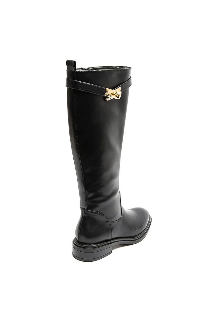 Bottes cavalières en simili