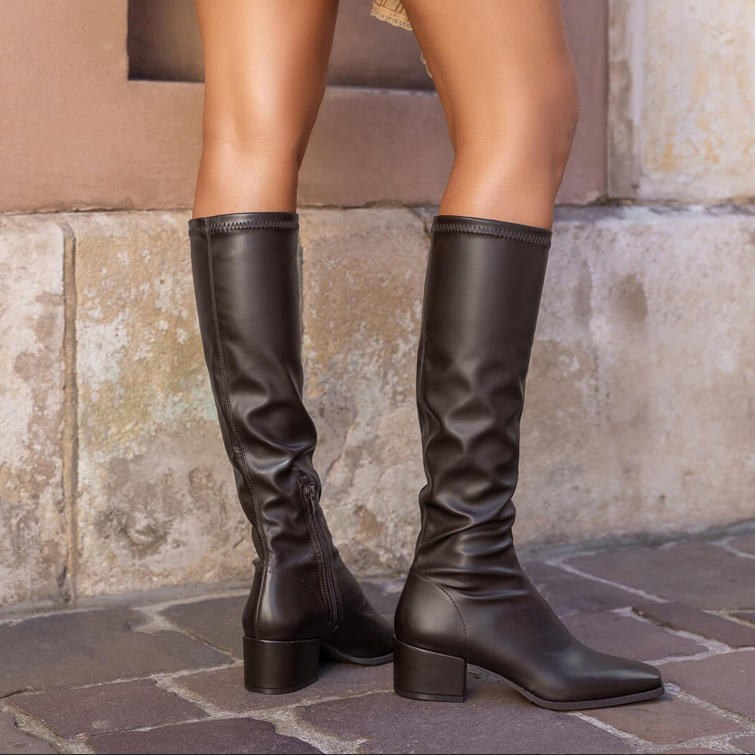 Bottes Hautes Élégantes pour Femme