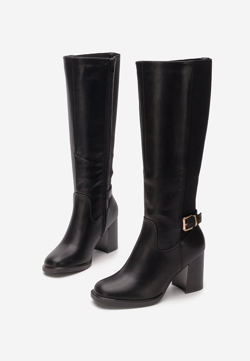 Boot en cuir