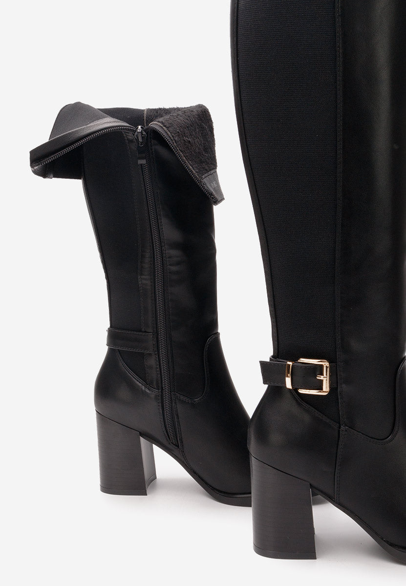 Boot en cuir