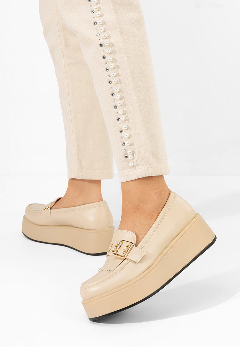 Mocassins à plateforme