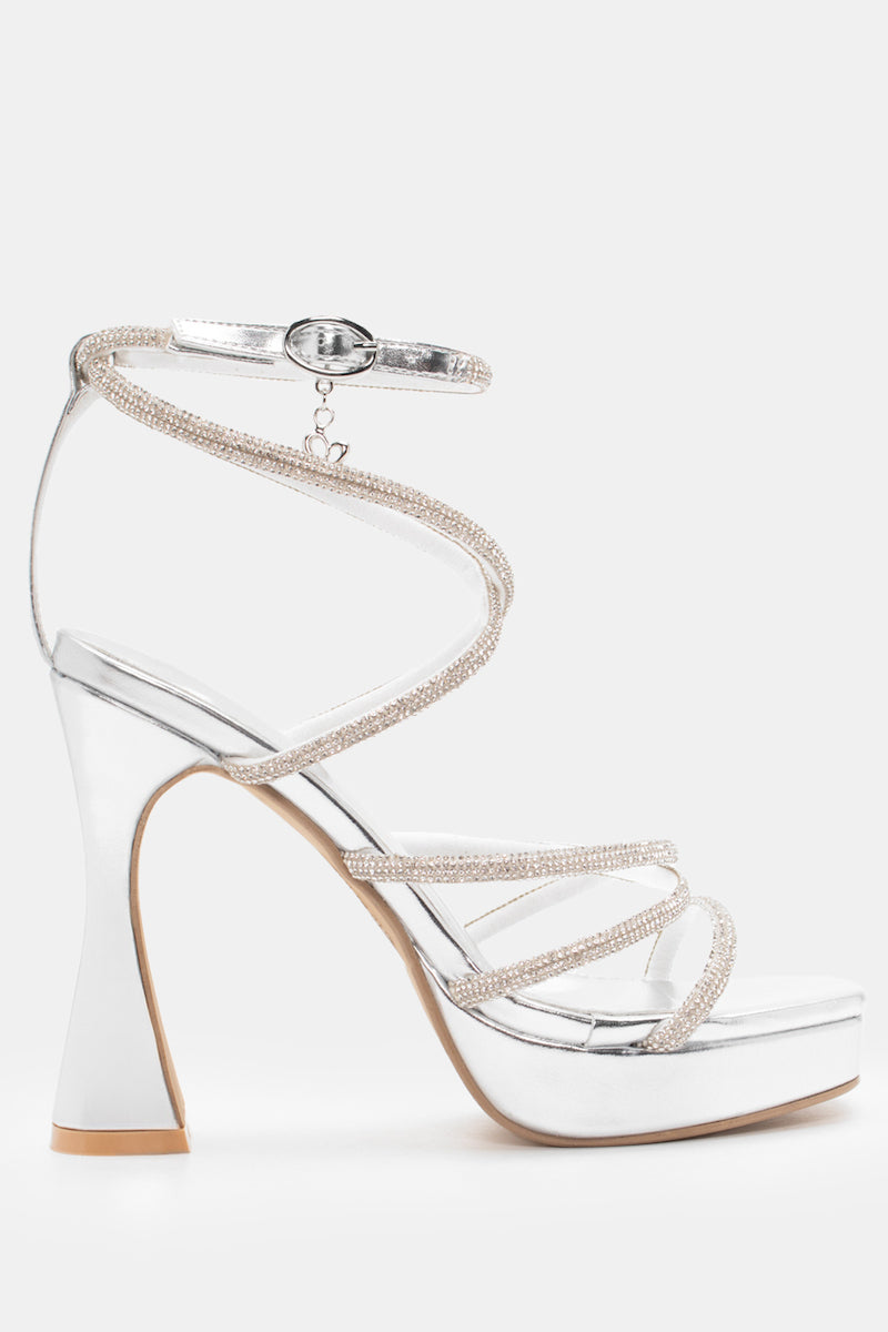 Sandales avec strass