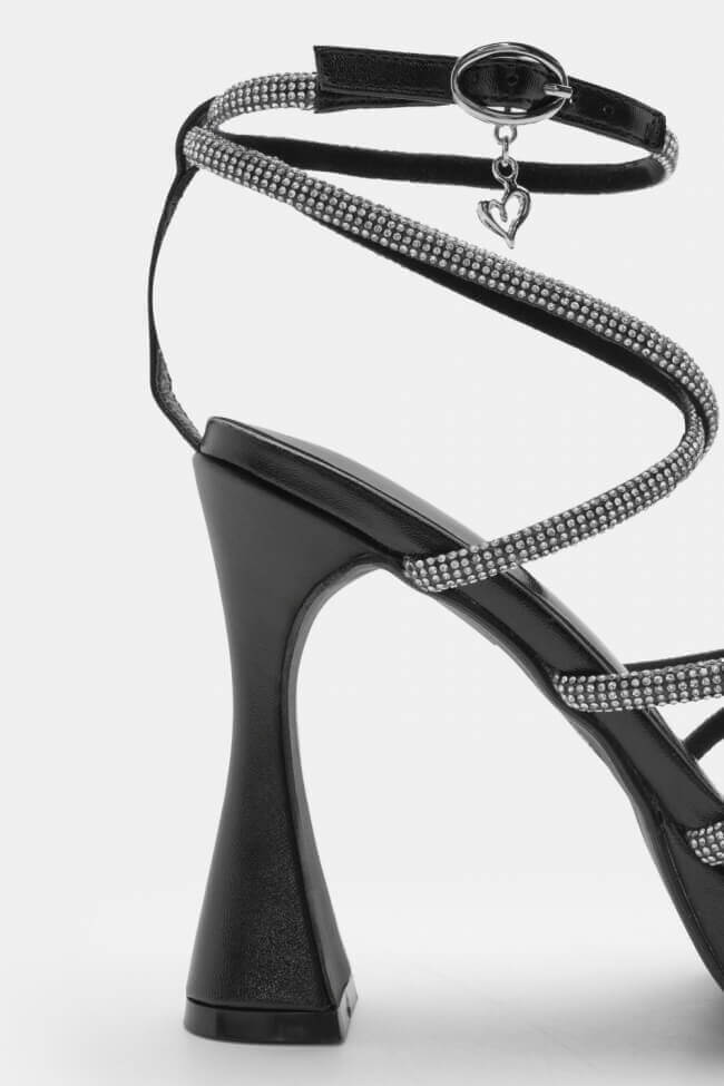 Sandales avec strass