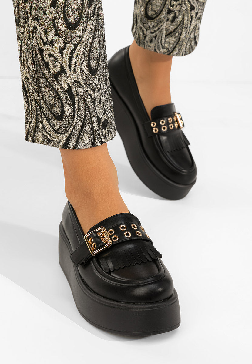 Mocassins à plateforme