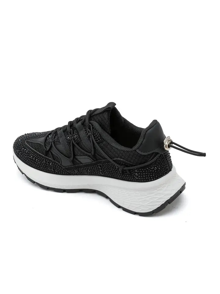 Baskets pour femmes ornées de pierres