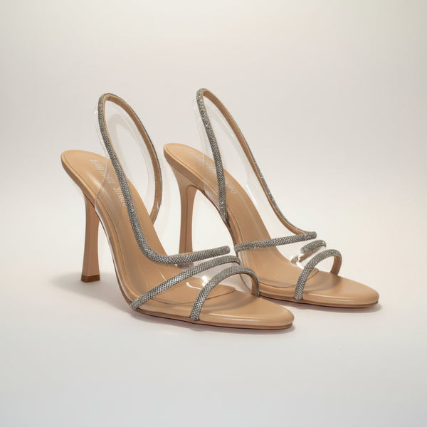 Sandal à talon élégant