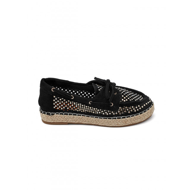 Mocassins Espadrilles à Strass – L'élégance Décontractée