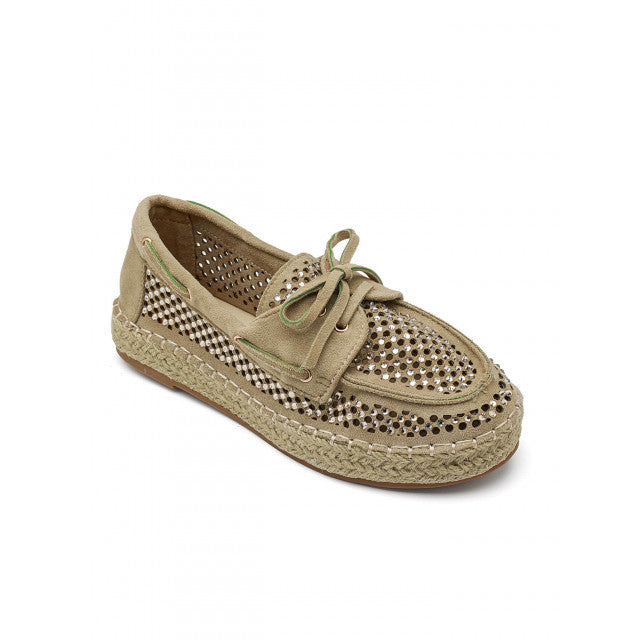 Mocassins Espadrilles à Strass – L'élégance Décontractée